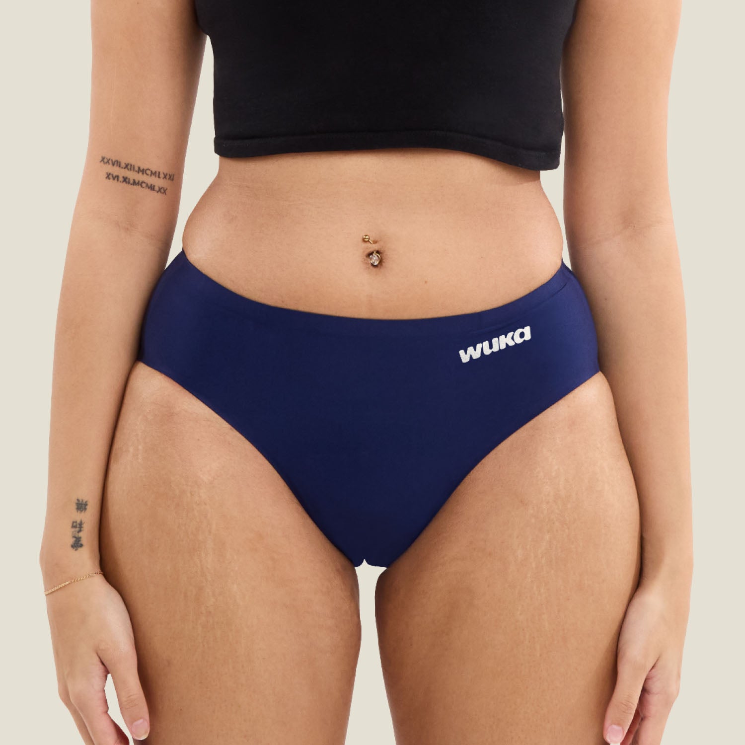 WUKA Teen Stretch™ Seamless - Heavy flow - Navy