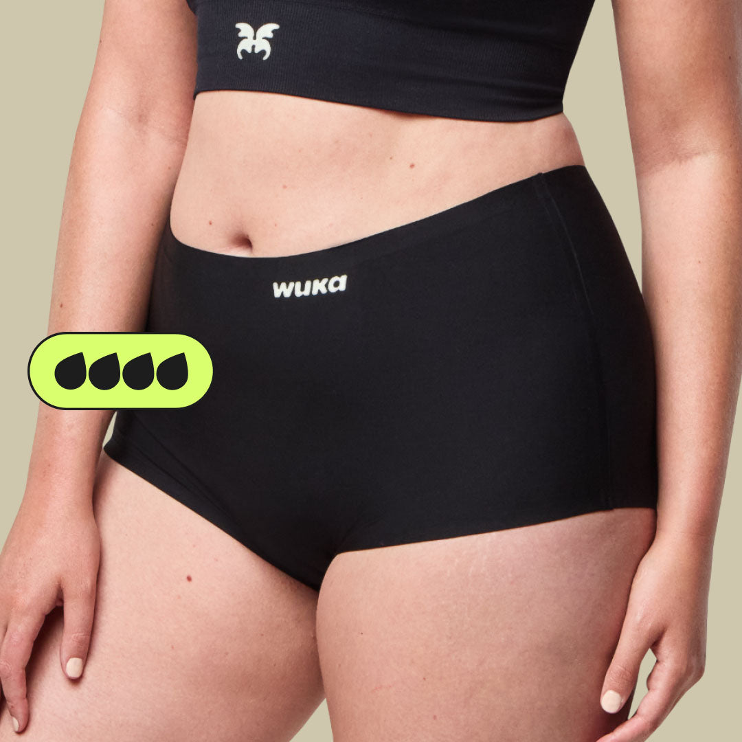 Explore WUKA Heavy Flow Period Pants – designed for reliable protection on heavy flow days. These reusable, leak-proof pants offer superior absorbency, all-day comfort, and a sustainable alternative to disposable pads and tampons.