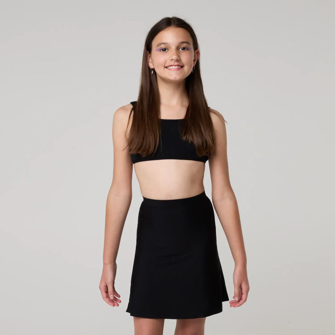 teen period-proof skort image front