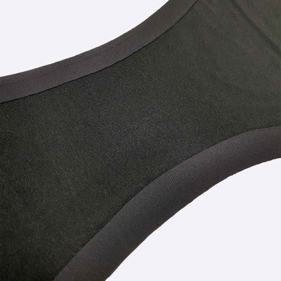 WUKA Perform Seamless Midi Brief - 7 Full Switch Set Heavy Flow Black Colour Gusset